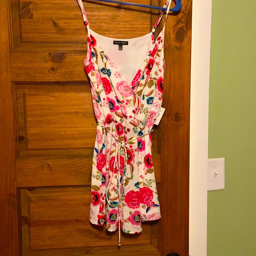 As you wish size small floral romper
